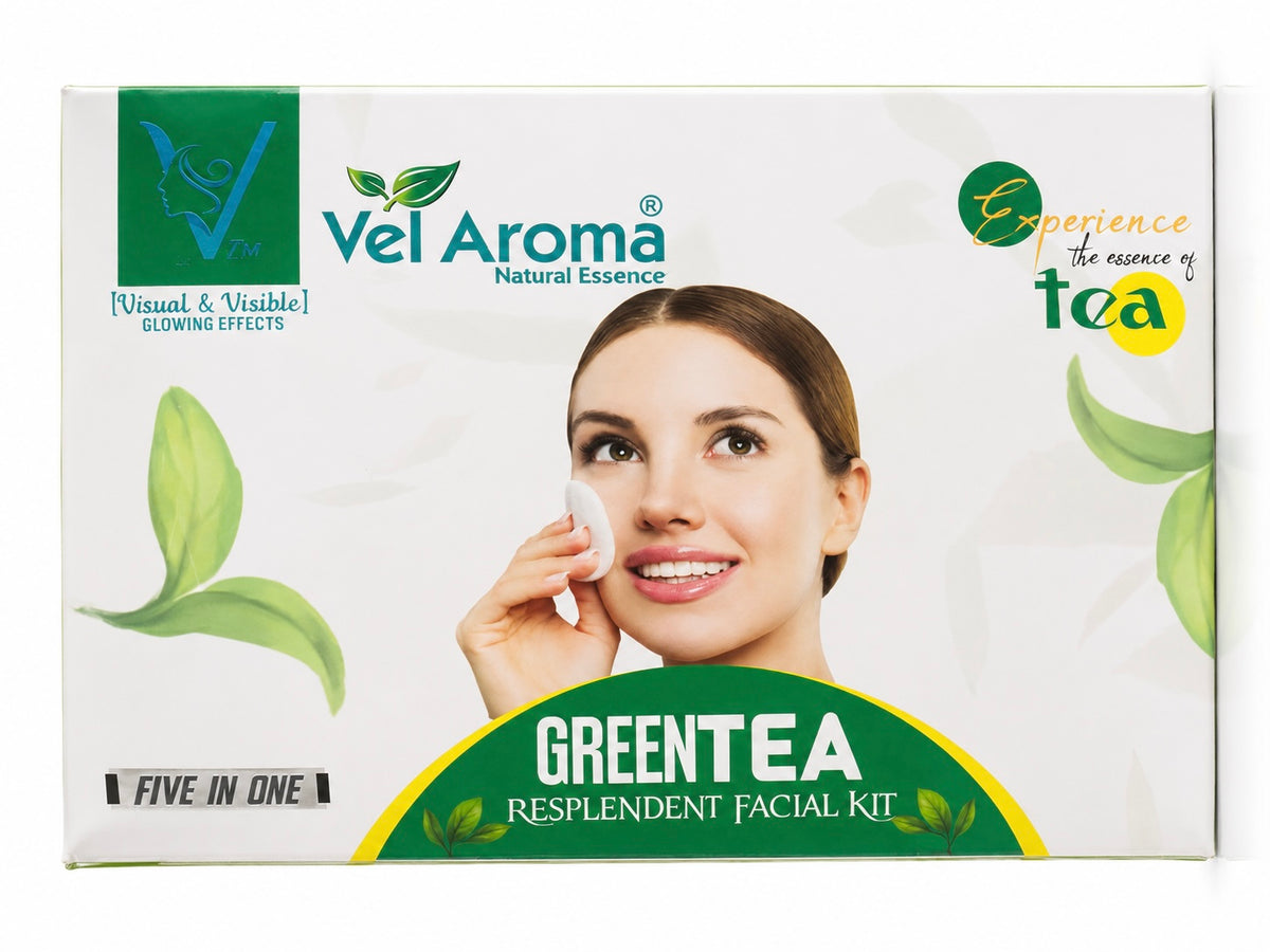 Vel Aroma Green Tea Facial Kit – 5 in 1